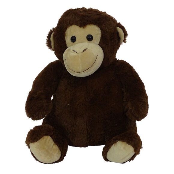Walgreens Brown Sitting Monkey Stuffed Animal Plush Soft Toy Age 3 & Up 14 inch - Picture 1 of 8